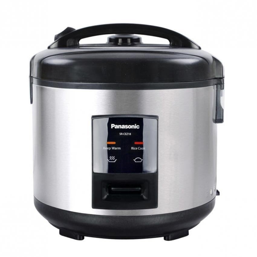 Panasonic 1.8L 3-in 1 Stainless Jar Rice Cooker SR-CEZ18S 1NOWmy ...