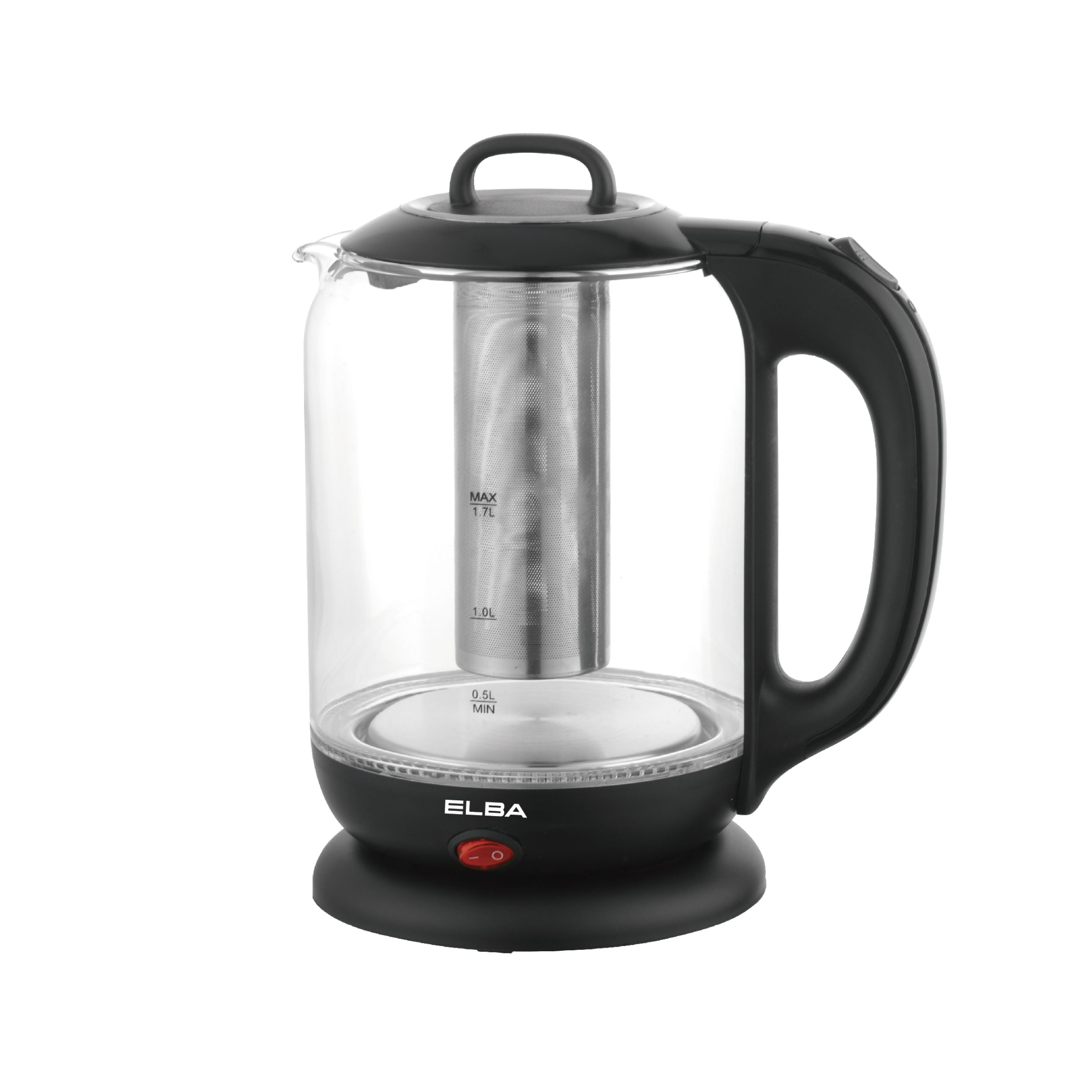 ELBA 1.7L Glass Electrical Kettle EJK-J1725KG 1NOWmy Digimate- The #1 ...