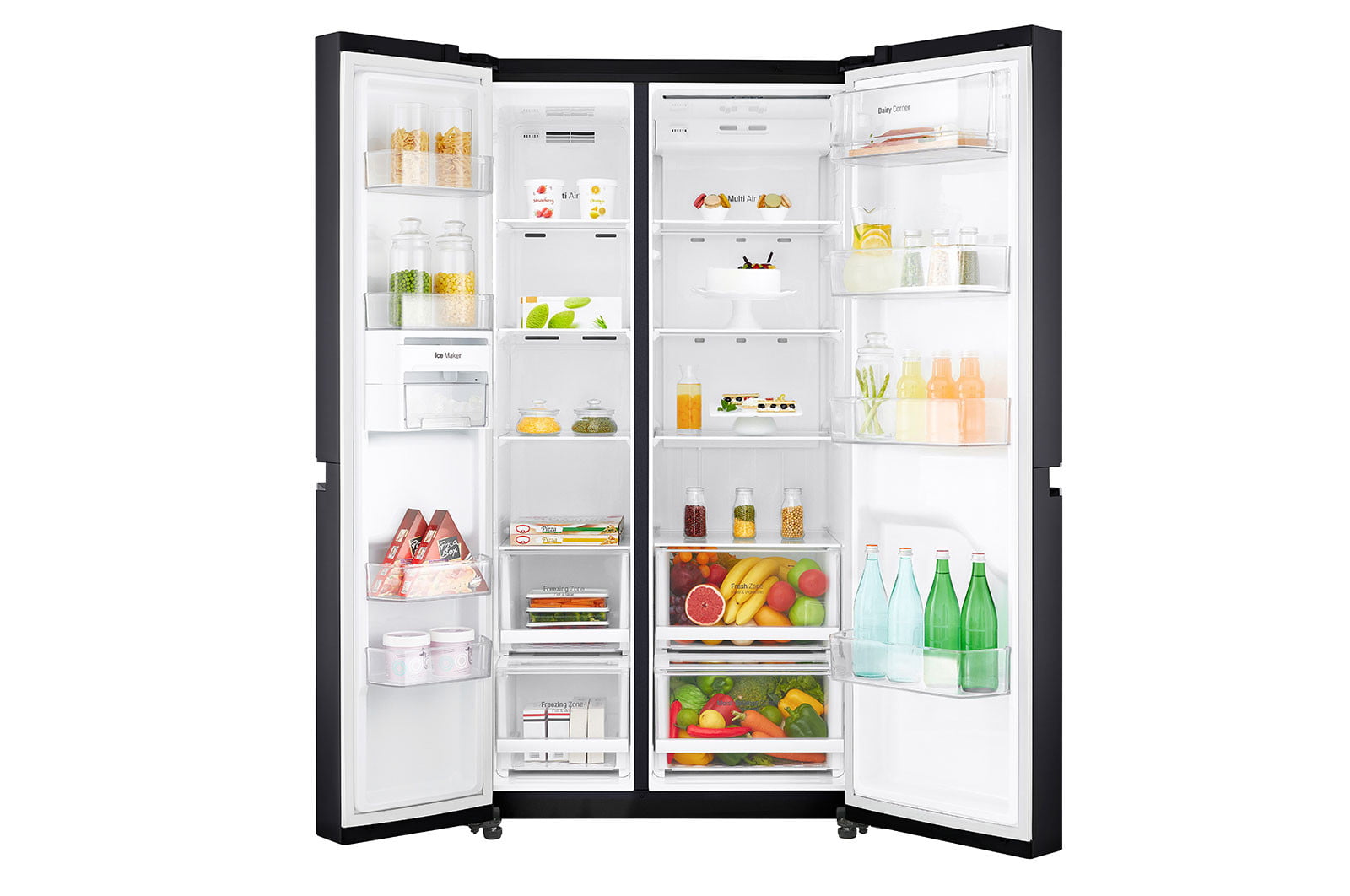 LG 687L Inverter Linear Compressor MOIST'N'FRESH Fridge GC-B247SQUV - Image 4