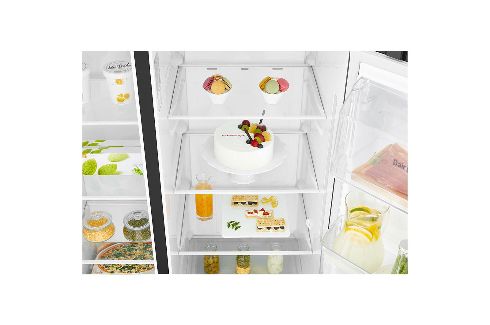 LG 687L Inverter Linear Compressor MOIST'N'FRESH Fridge GC-B247SQUV - Image 7