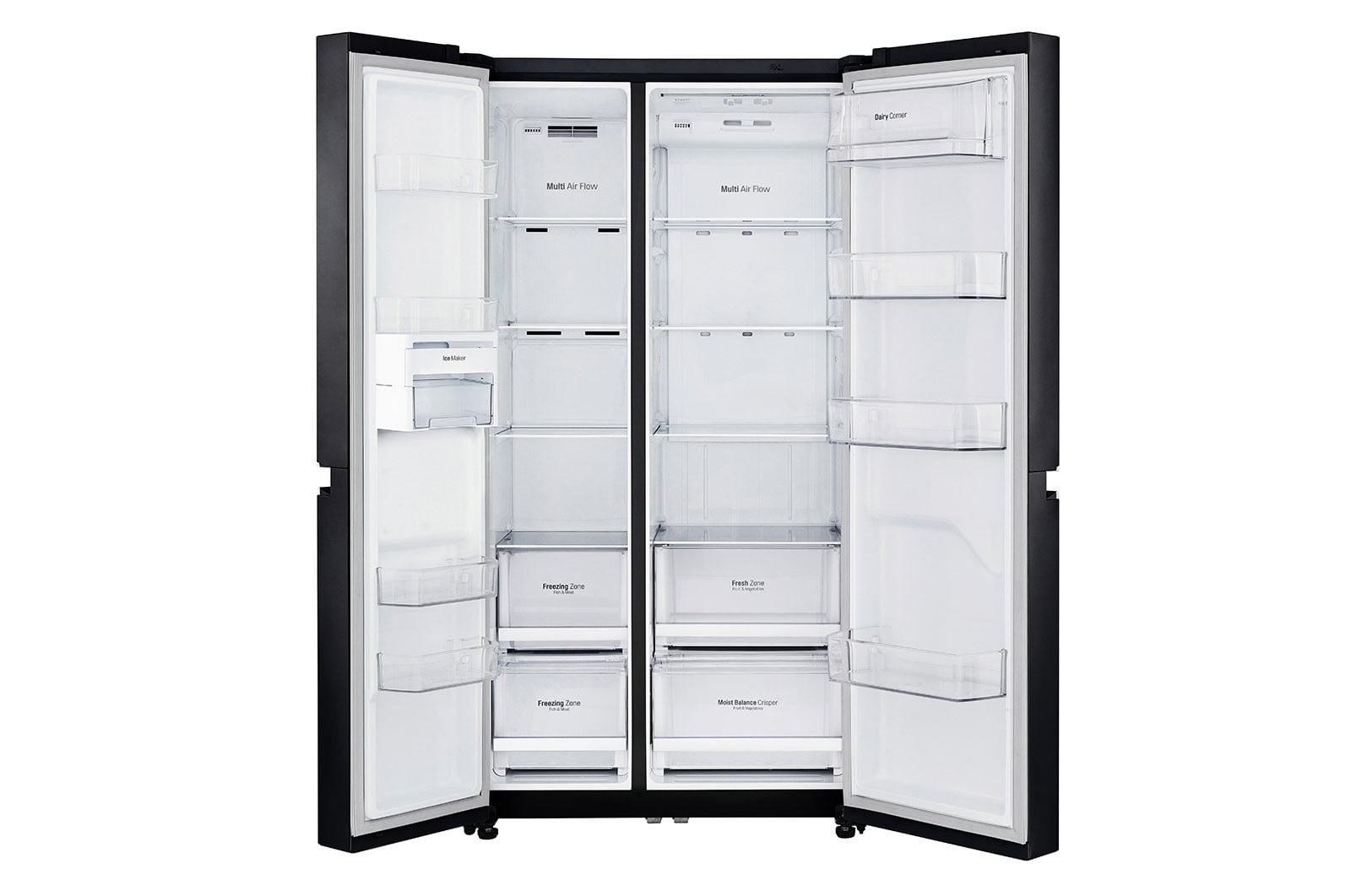 LG 687L Inverter Linear Compressor MOIST'N'FRESH Fridge GC-B247SQUV - Image 11