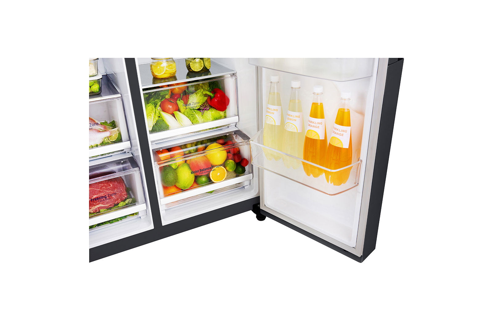 LG 687L Inverter Linear Compressor MOIST'N'FRESH Fridge GC-B247SQUV - Image 5