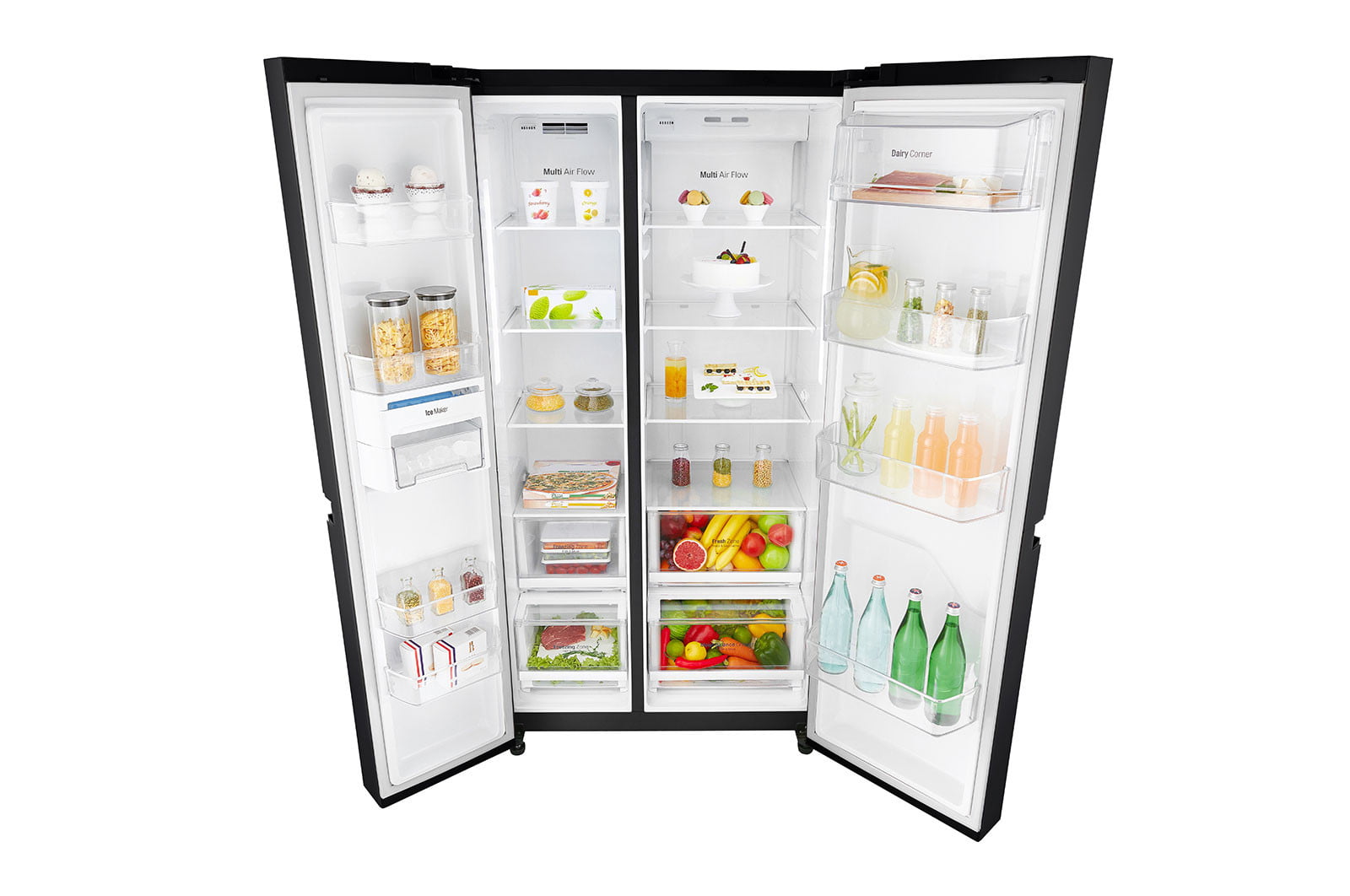 LG 687L Inverter Linear Compressor MOIST'N'FRESH Fridge GC-B247SQUV - Image 10