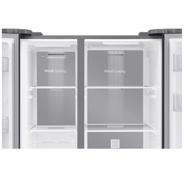 SAMSUNG 680L Inverter Side-by-Side Refrigerator RS62R50312C | Large Capacity, SpaceMax - Image 8