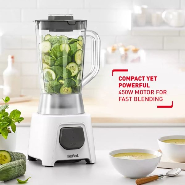 TEFAL 1.5L Blender With 2 Jug + Grinder BL2B4165 | Powerful Ice Crushing - Image 7