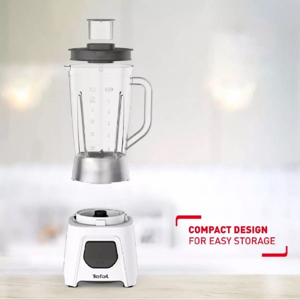 TEFAL 1.5L Blender With 2 Jug + Grinder BL2B4165 | Powerful Ice Crushing - Image 4