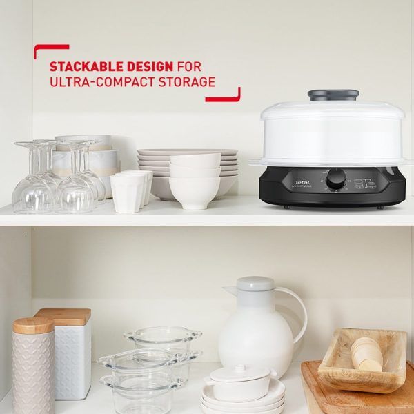 TEFAL 6L Minicompact Food Steamer VC139865 - Image 6