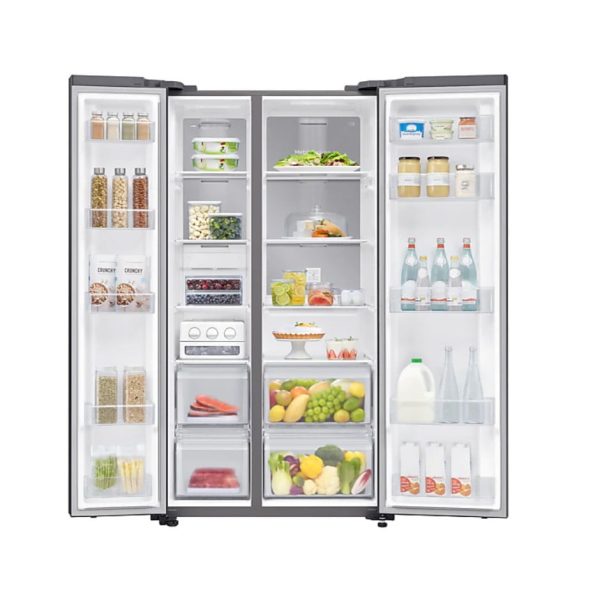 SAMSUNG 680L Inverter Side-by-Side Refrigerator RS62R50312C | Large Capacity, SpaceMax - Image 6