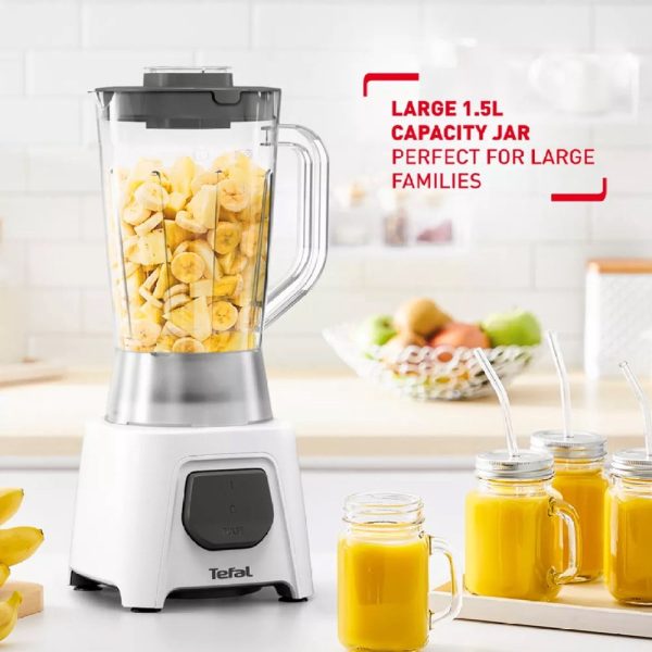 TEFAL 1.5L Blender With 2 Jug + Grinder BL2B4165 | Powerful Ice Crushing - Image 5