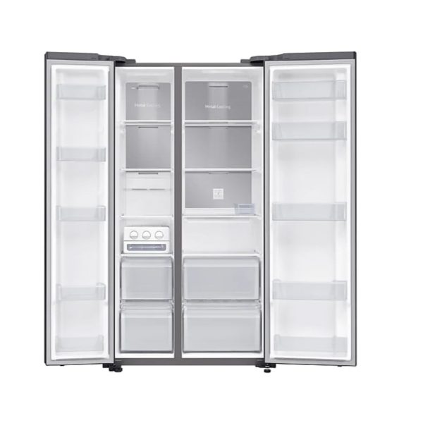 SAMSUNG 680L Inverter Side-by-Side Refrigerator RS62R50312C | Large Capacity, SpaceMax - Image 5