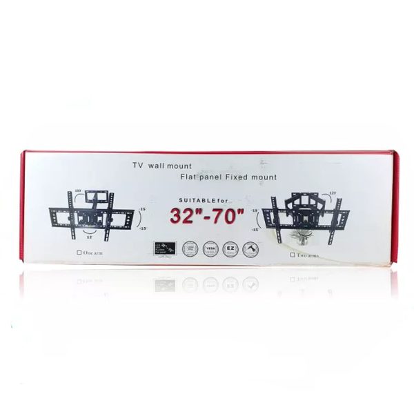 32" - 70" Wall Mount Bracket SP-62B | Double Arm Full Motion LED/LCD Flat TV Adjustable - Image 3