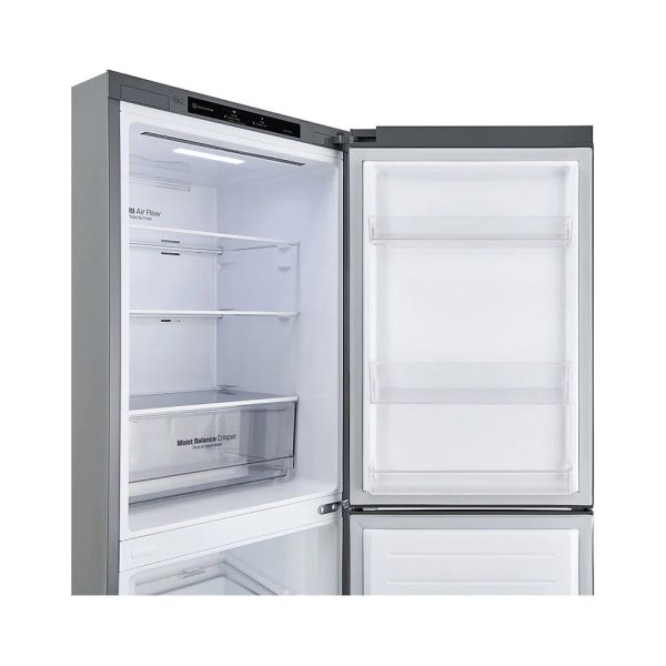 LG 306L Inverter Bottom Freezer Fridge GC-B369NLRM | 4 Star Energy Efficient Door Cooling, Multi Air Flow - Image 8
