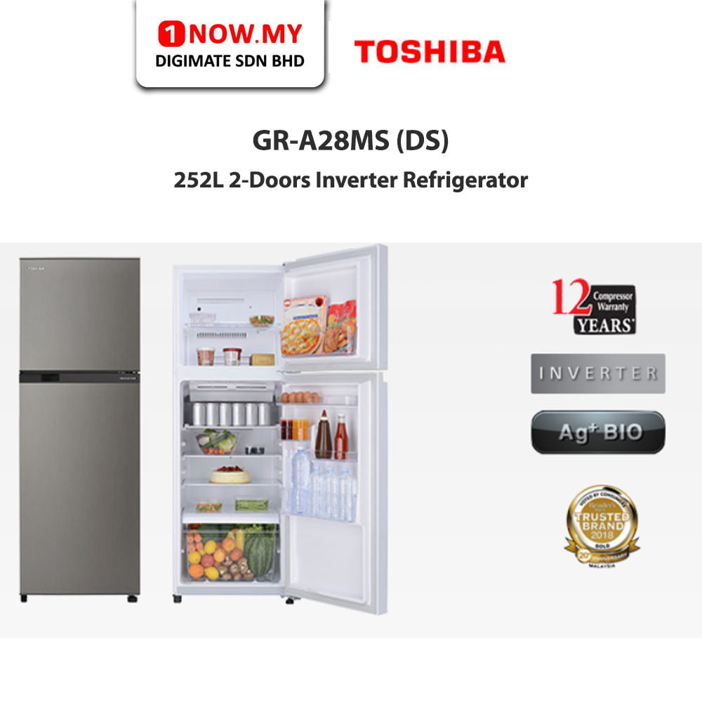 toshiba fridge gr a28ms ds