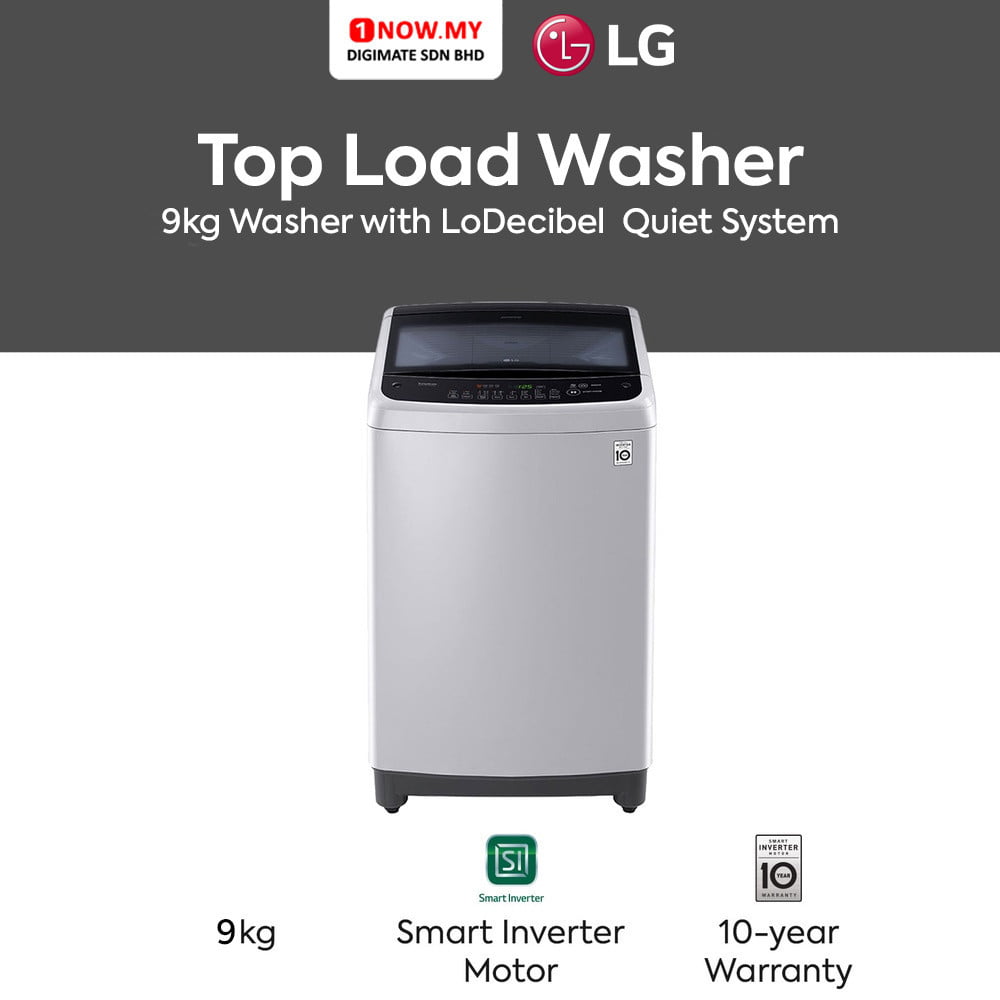 lg smart inverter washing machine t2109vs2m