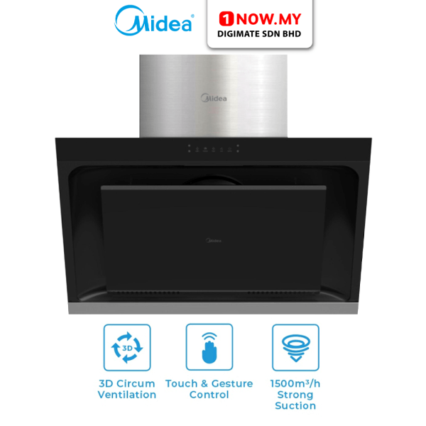MIDEA 1500m³/hr Cooker Hood MCH-90J52 | Strong Suction Power