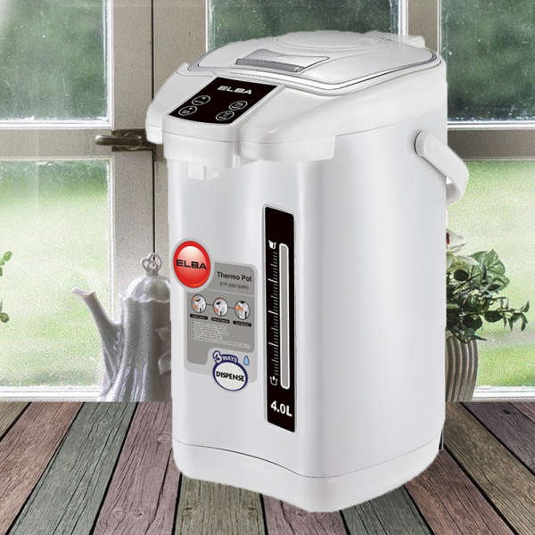 ELBA 4L Thermopot ETP-D4013(WH) | Dry-boiled Protection 3 Ways Dispense​​​​​​​ - Image 3
