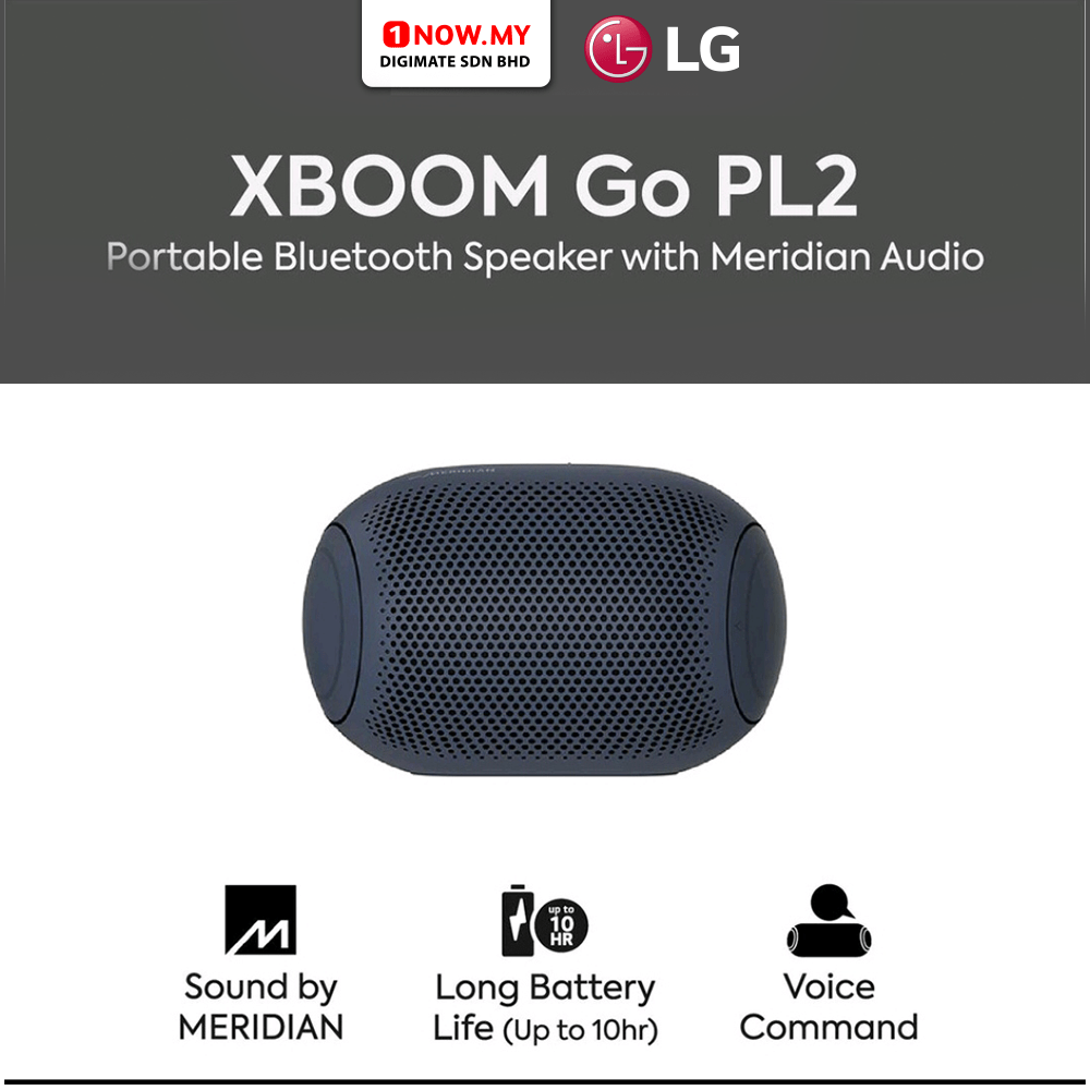 LG XBOOM Go PL2 Portable Bluetooth Speaker With Meridian | lupon.gov.ph