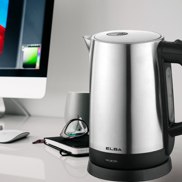ELBA 1.7L Stainless Steel Jug Kettle EJK-J1762(SS) | Fast Boil - Image 3