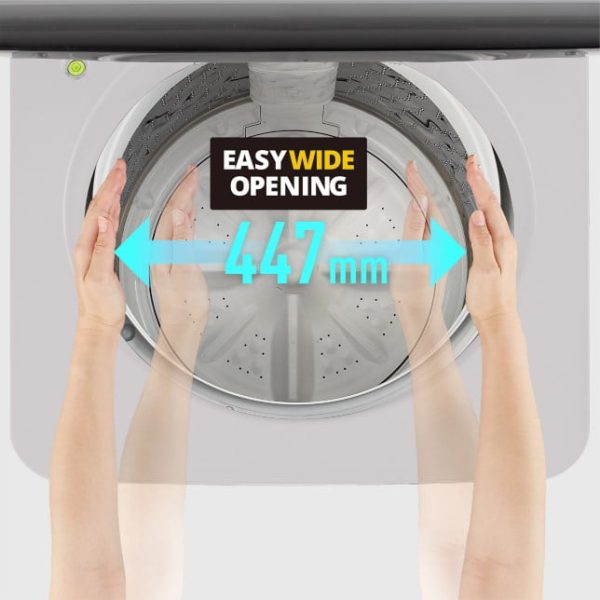 PANASONIC 12.5kg Non Inverter Top Load Washer NA-F12AR1HRT | 4 Star Energy Efficient - Image 6
