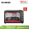 KHIND 68L Electric Oven OT6805 (Bake, Broil & Roast Food)