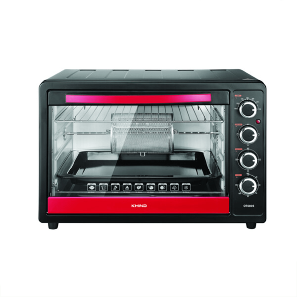 KHIND 68L Electric Oven OT6805 (Bake, Broil & Roast Food) - Image 2