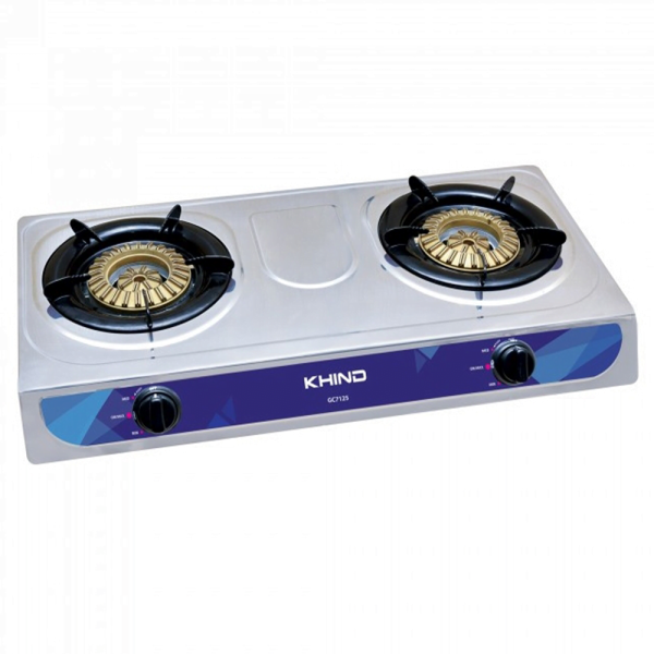 KHIND 2 Burners Gas Cooker GC7125 | Automatic Piezo Ignition - Image 2