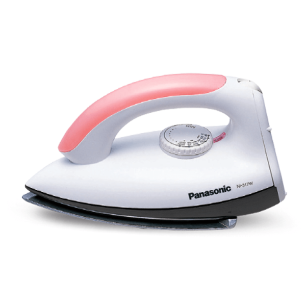 PANASONIC Non-Stick Dry Iron NI-317W | 1000W Polished Soleplate Lightweight - Image 3