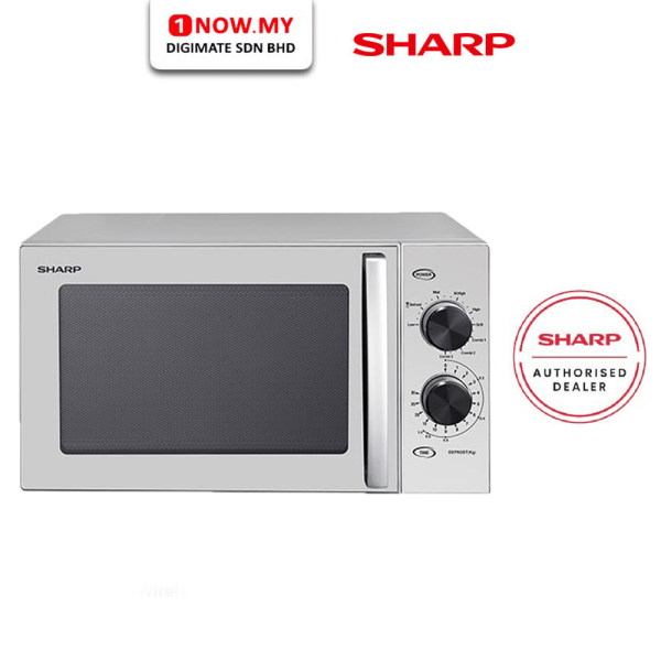 SHARP 23L Microwave Oven with Grill R639ES | Child Lock Energy Saving Steam Defrost