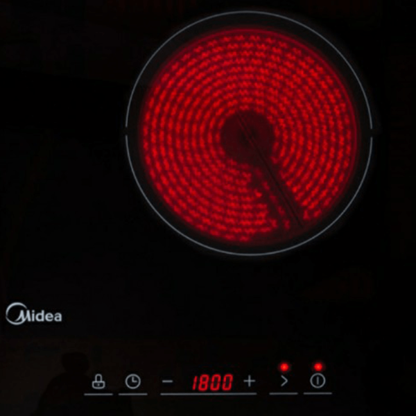 MIDEA 2 Burners Built-In Induction & Ceramic Hob MC-IHD361 | Dual Zones - Image 4