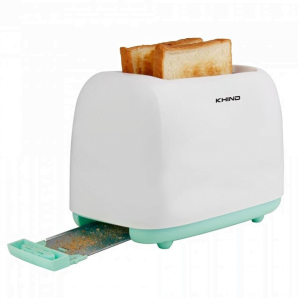 KHIND 2 Slices Bread Toaster BT808 | With Anti-Dust Cover - Image 3