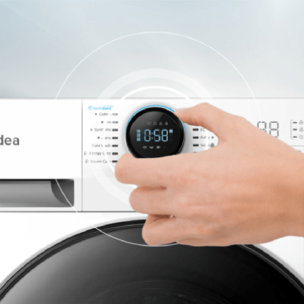 MIDEA 7.5kg Inverter Front Load Washer MF100W75B | Health Guard Self Clean - Image 5