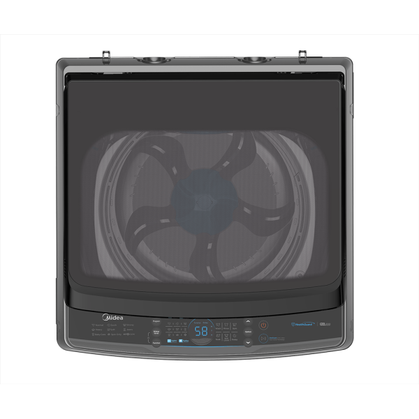 MIDEA 9.5kg Top Load Washing Machine MA200W95 (Fully Auto - Inverter Quattro) - Image 7