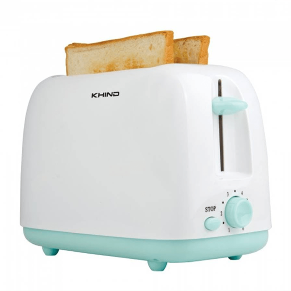 KHIND 2 Slices Bread Toaster BT808 | With Anti-Dust Cover - Image 2