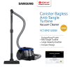 SAMSUNG 1800W Vacuum Cleaner VC18M2120SB | Bagless Powerful Cyclone Compact Design