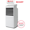 SHARP 10L Air Cooler PJA100TVW | Natural Breeze Remote Control Energy Saving