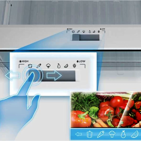 MIDEA 240L Inverter Quattro Refrigerator 2 Door MDRT307MTB28-MY | 4 Star Energy Efficient - Image 4