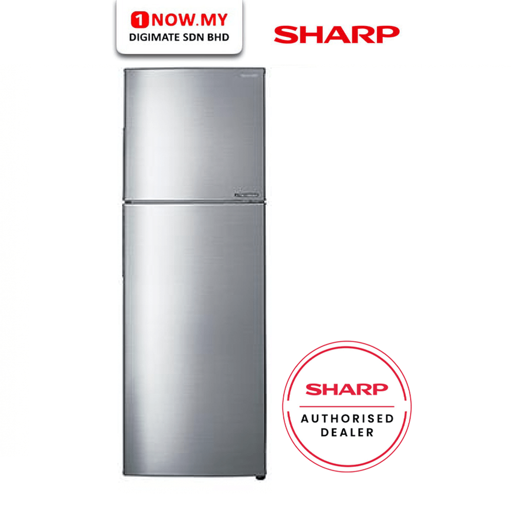 SHARP 320L Inverter 2-Door Smile Refrigerator SJ326MSS 1NOWmy Digimate ...