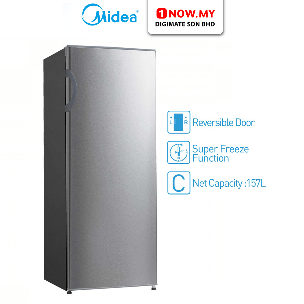 MIDEA 188L Upright Freezer MUF-208SD - 1NOWmy Digimate: Best Electrical ...