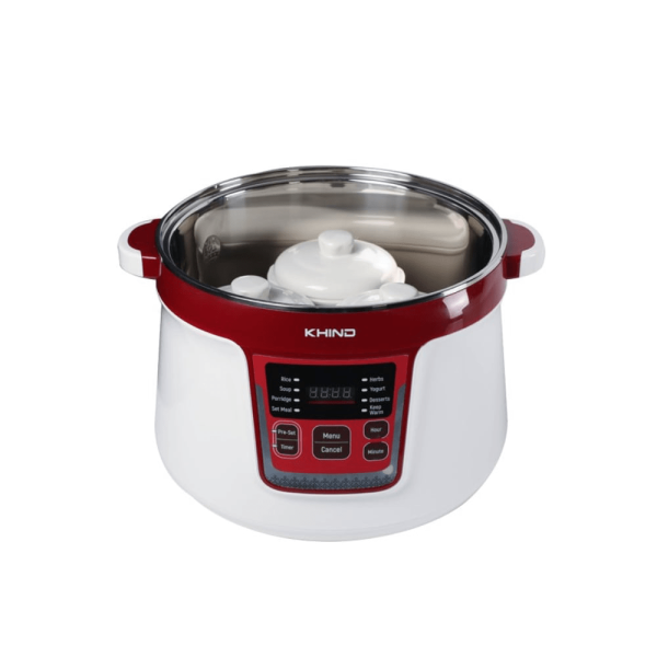 KHIND 3.2L Double Boiler DB32N | High Quality Ceramic Pots Free Recipe Book​​​​​​​ - Image 4