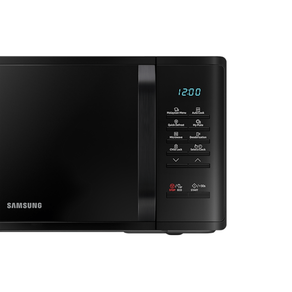 SAMSUNG 23L Microwave Oven MS23K3513AK/SM | Solo Series Quick Defrost - Image 5