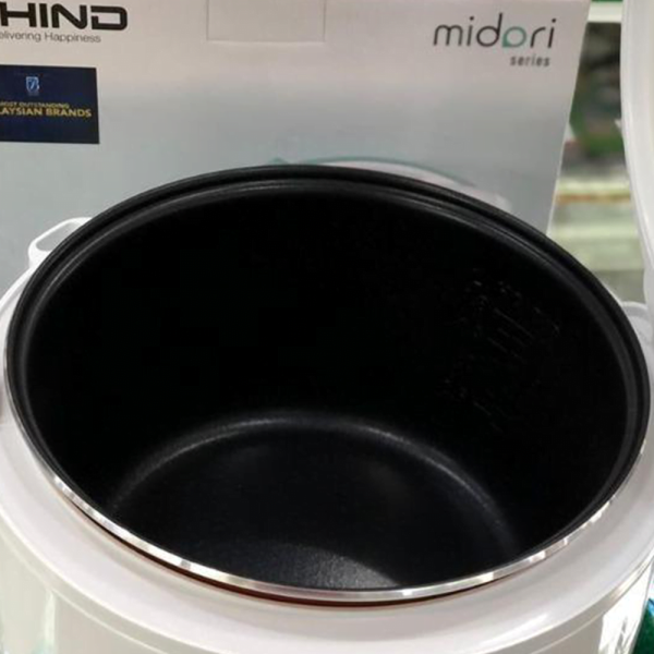 KHIND 1.8L Jar Rice Cooker RCJ188 | Non-stick Honeycomb Inner Pot - Image 3
