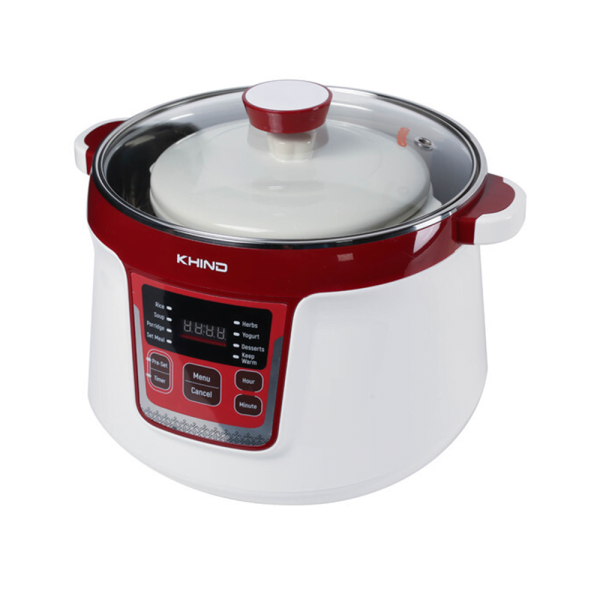 KHIND 3.2L Double Boiler DB32N | High Quality Ceramic Pots Free Recipe Book​​​​​​​ - Image 3