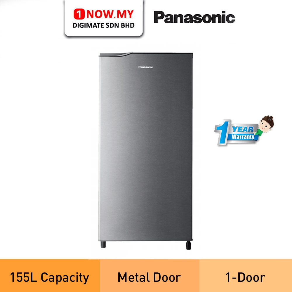 PANASONIC 155L Non Inverter 1-Door Refrigerator NR-AF166SSMY | Stylish Linear Appearance