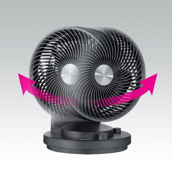 MORGAN 10.43" Table Circulation Fan MFQ-SC61M | Oscillation Tilting - Image 3