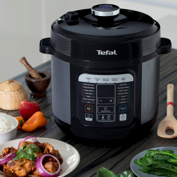 TEFAL 6L Home Chef Smart Multicooker CY601D - Image 9