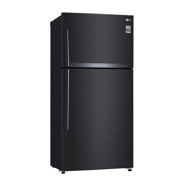 LG 592L Inverter Top Freezer Refrigerator GR-H802HQHM | DoorCooling+ & Fresh 0 Zone, Black Metal - Image 3
