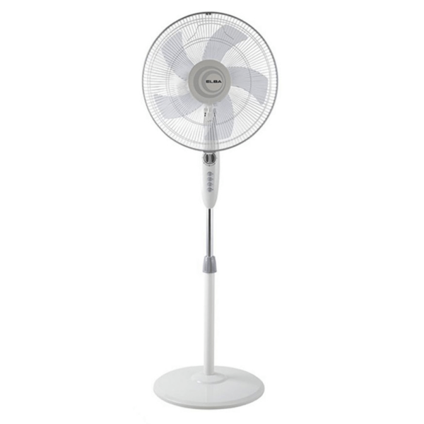 ELBA 16" Stand Fan ESF-E1639TM(GR) | 3-Speed 5 Blade Adjustable Height - Image 2