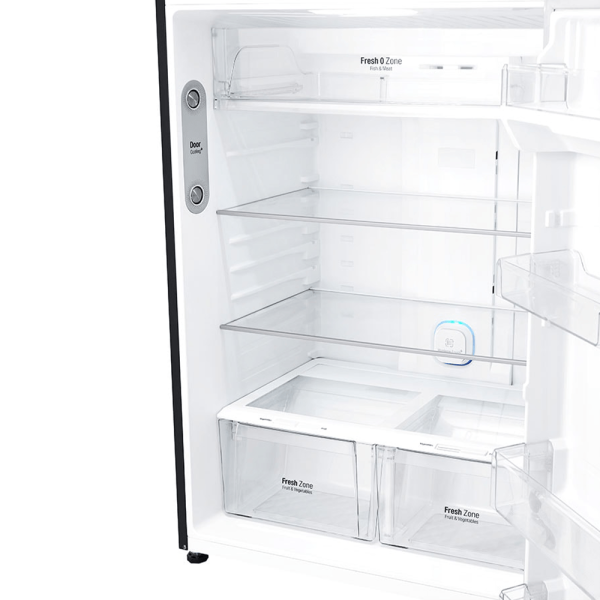 LG 592L Inverter Top Freezer Refrigerator GR-H802HQHM | DoorCooling+ & Fresh 0 Zone, Black Metal - Image 8