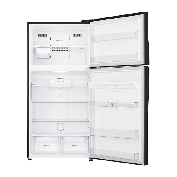 LG 592L Inverter Top Freezer Refrigerator GR-H802HQHM | DoorCooling+ & Fresh 0 Zone, Black Metal - Image 6