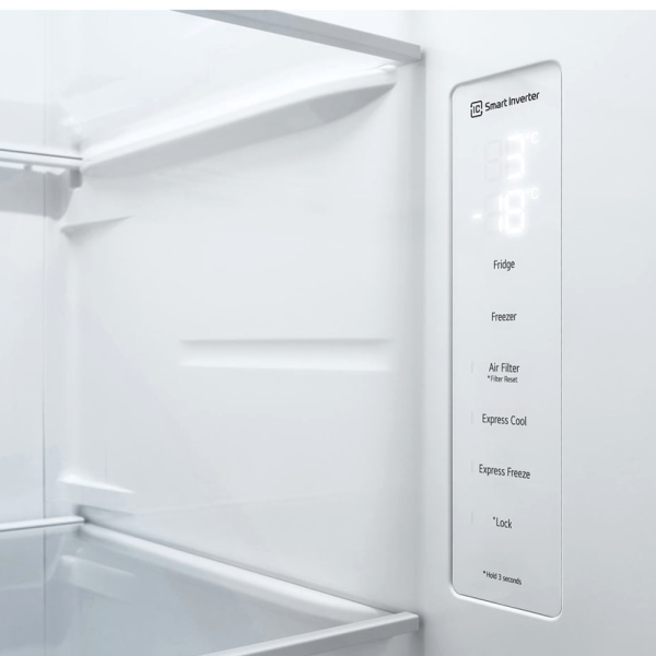 LG 655L Inverter Side-by-Side Refrigerator GC-B257SLVL | Platinum Silver - Image 9